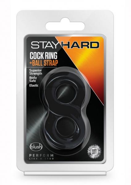 Stay Hard Cock Ring and Ball Strap