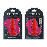 Forto F-78: Pointee 100% Silicone Plug Small