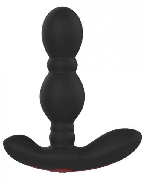 Forto Vibrating Anal Plug Black