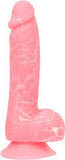 Addiction Brandon Gitd Dong Pink 7.5 In W/bullet