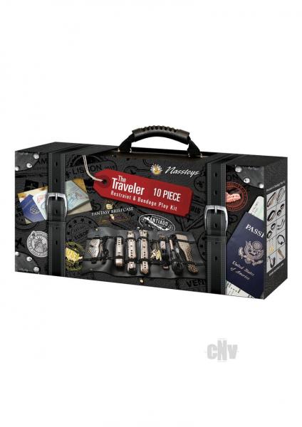 The Traveler Restraint & Bondage Play Kit - 10 Pcs