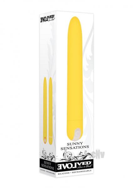 Evolved Sunny Sensations Rechargeable Silicone - Yellow