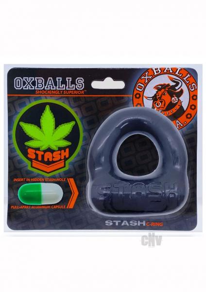 Oxballs Stash Cockring With Aluminum Capsule Insert