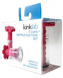 Kinklab T-Cups Nipple Suction Set