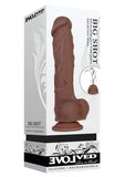 Evolved Big Shot 8-inch Rechargeable Silicone Dark