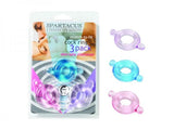 Elastomer C Ring Set - Blue, Purple, Pink