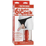 Vac-U-Lock 7" Realistic Dildo with Ultra Harness