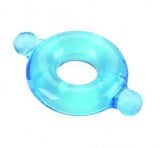 Elastomer Cock Ring (blk,blu,clr/3)