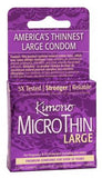 Kimono Micro Thin Large Condoms 3 Pack