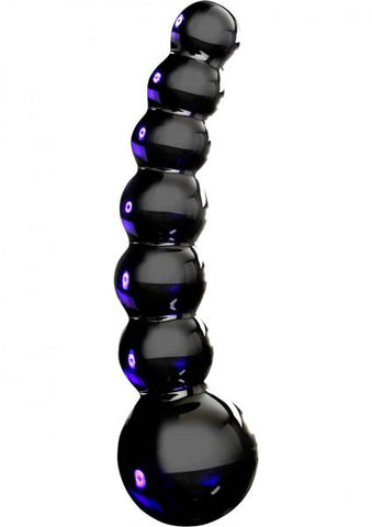 Icicles No 66 Glass Massager Black