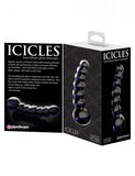 Icicles No 66 Glass Massager Black