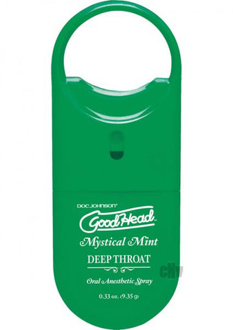 Goodhead To Go Deep Throat Spray .33oz. Mystical Mint