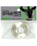 Thick Power Stretch Donut Ring Clear