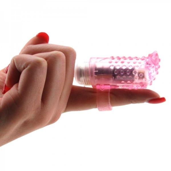 Frisky Finger Light Up Finger Massager - Pink