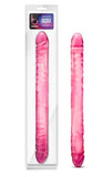 B Yours - 18in Double Dildo - Pink