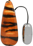 Primal Instincts Vibrating Egg - Tiger Print