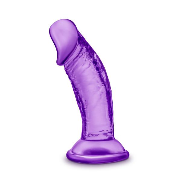 B Yours - Sweet N' Small 4in Dildo With Suction Cup - Purple