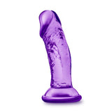 B Yours - Sweet N' Small 4in Dildo With Suction Cup - Purple