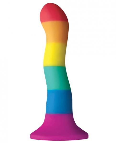 Colours - Pride Edition - 6in Wave Dildo - Rainbow