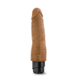 Dr. Skin - Cock Vibe - 8 Inch Vibrating Cock - Mocha