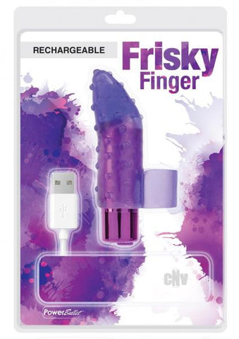 Frisky Finger Rechargeable Purple