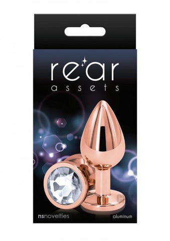 Rear Assets Rose Gold Medium Clear