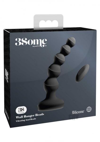 3some Wall Banger Beads Rechargeable Black