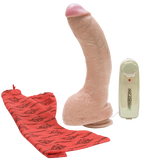 Jeff Stryker Realistic Vibrating Cock Beige Dildo