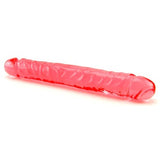 Jellies Jr Double Dong 12 Inch - Pink