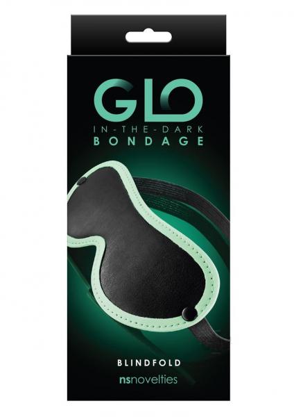 GLO Bondage Blindfold Green