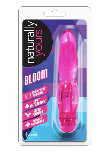 Naturally Yours Bloom Flexible Vibrator - Pink