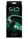 GLO Bondage Ball Gag Green