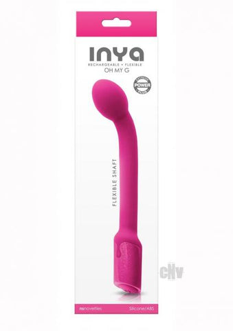 Inya Oh My G G-spot Vibrator Rechargeable Pink