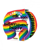 Engaygement - Rainbow Style - Caution Party Tape - 100'