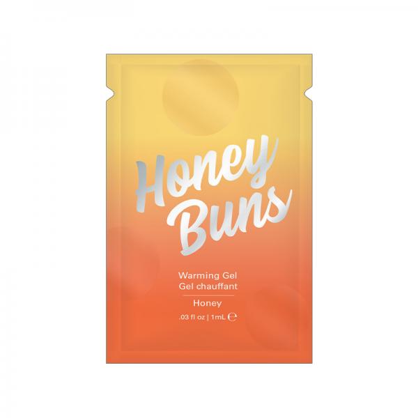 Honey Buns Warming Arousal Gel (bulk Pack/24 Pcs) .03 Oz Foils