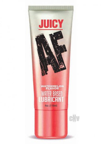 Juicy Af Water-baded Lube - Watermelon 4 Oz