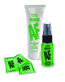 Numb Af Kit Gel, Spray, And Mints