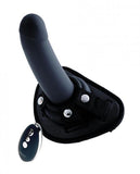 Vedo Strapped Rechargeable Strap-on Just Black