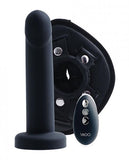 Vedo Strapped Rechargeable Strap-on Just Black