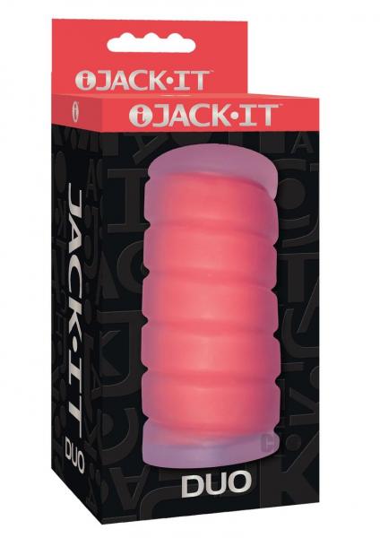 Jack-it Duo Stroker Cherry