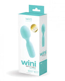 Vedo Wini Rechargeable Mini Wand Tease Me Turquoise