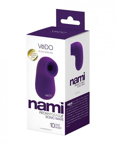 Vedo Nami Rechargeable Sonic Vibe Deep Purple