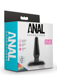 Anal Adventures - Basic Anal Plug - Small - Black