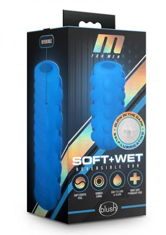 M For Men - Soft And Wet - Orb Reversible Stroker - Frosted