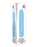 A&e Eve's Silky Sensations Rechargeable Bullet Blue