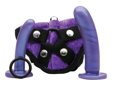 Tantus Bend Over Beginner Harness Kit - Purple Haze