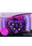 Tantus Bend Over Intermediate Harness Kit - Purple Haze - Barrier Bag