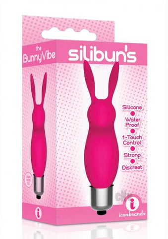 Silibuns Bunny Bullet Vibrator Pink