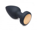 Silicone Vibrating Led Plug - Medium