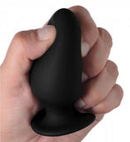 Squeezable Small Anal Plug - Black